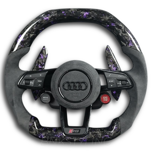 FORGED CARBON AUDI R8 STYLE STEERING WHEEL