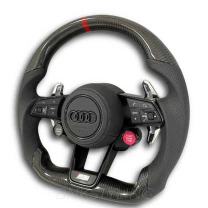 CARBON FIBER AUDI R8 STYLE STEERING WHEEL