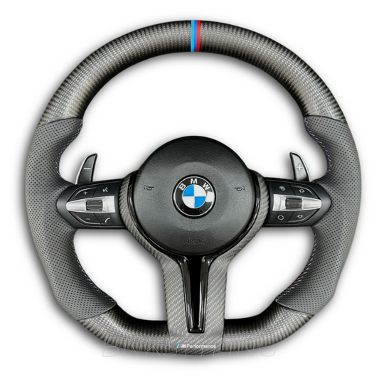 BMW M STYLE CARBON FIBER STEERING WHEEL