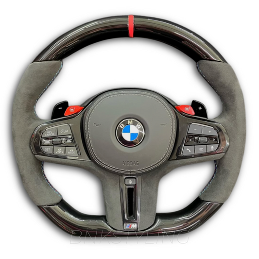 BMW F90 STYLE CARBON FIBER STEERING WHEEL